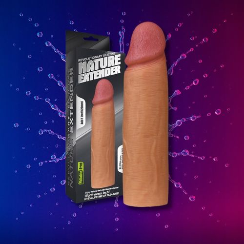 NAKŁADKA na PENISA realistyczna seks PRZEDŁUŻKA proteza penisa dla mężczyzn na Arena.pl