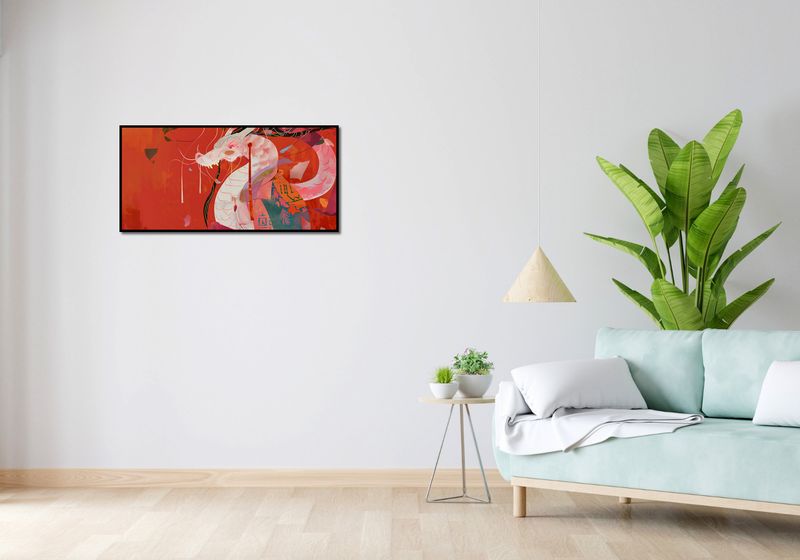 Plakat 91,3x44,5cm Orientacyjny Smok zdjęcie 4