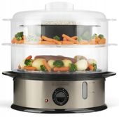 2X GARNEK DO GOTOWANIA NA PARZE, PAROWAR, STEAMER BLACK+DECKER BXST800E
