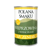 Polana Smaku JUNIOR - Wieprzowina z burakiem 400g