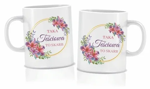 Kubek TEŚCIOWEJ na prezent 330ml + kartonik na Arena.pl