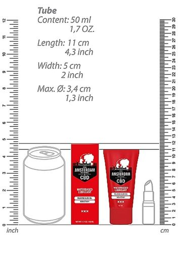 original cbd from amsterdam - waterbased lubricant - 50 ml na Arena.pl