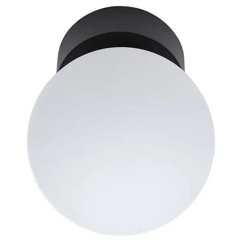 Sufitowa lampa Kier 10302 kulista do sypialni czarna biała na Arena.pl