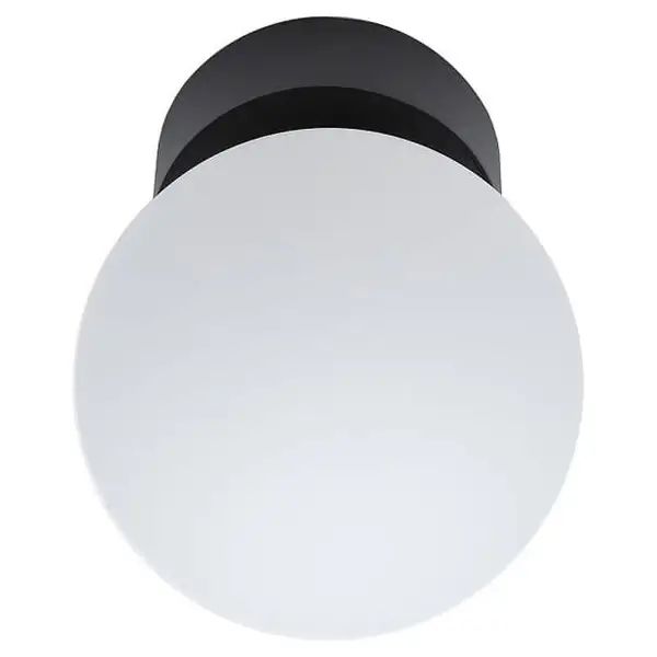 Sufitowa lampa Kier 10302 kulista do sypialni czarna biała zdjęcie 4
