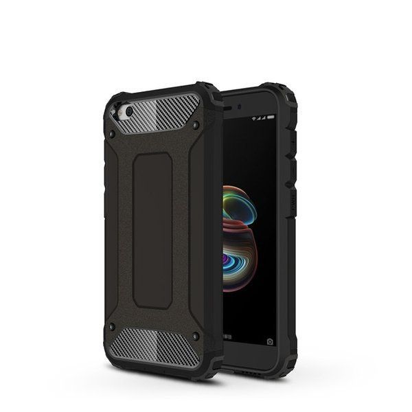 Pancerne etui Armor TPU +PC do Xiaomi Redmi GO czarny zdjęcie 1