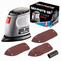 Szlifierka oscylacyjna delta 105W GRAPHITE 59G335