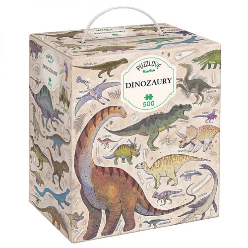 Puzzle 500 Elementów Puzzlove Dinozaury na Arena.pl