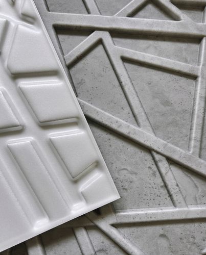 Beton architektoniczny kasetony SUFITOWE Panele ścienne 3D LINE 69 - 0,25m2 na Arena.pl