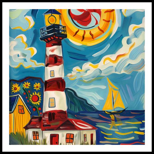 Plakat 60x60cm Żywa Przystań na Arena.pl