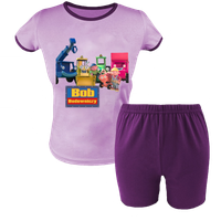 Krótka Piżama dziecięca Bob Budowniczy