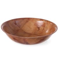 miska drewniana kuchenna okrągła śr. 200mm wys. 50mm - hendi 425800