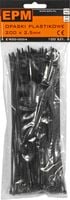 opaski plastikowe pa6.6 100szt. czarne 100*2.5 - e-600-0002