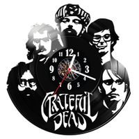 Zegar ścienny z płyty winylowej Greatful Dead 1331.14