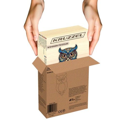 Układanka Drewniana- Puzzle Kruzzel 24551 na Arena.pl