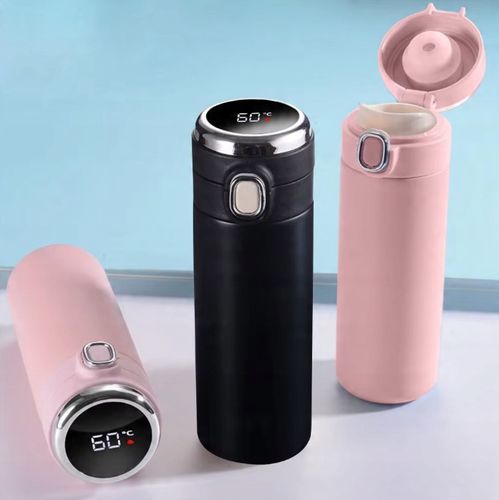 KUBEK TERMICZNY TERMOS TURYSTYCZNY LED BIDON BUTELKA PRÓŻNIOWA HOT COLD na Arena.pl