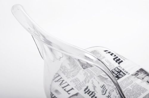 Krzesło NORDIC CLEAR - poliwęglan, dąb na Arena.pl