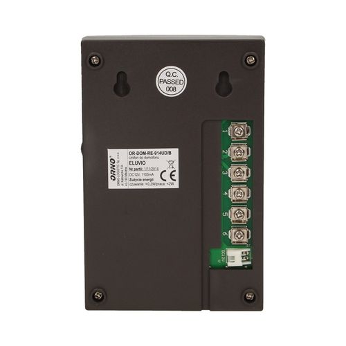 domofon jednorodzinny n/t bezsłuchawkowy czarny eluvio - on-914/b na Arena.pl