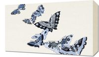 Obraz 50x30cm Butterfly 2, Sekka Japoński Vintage do Salonu