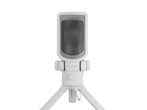 Mikrofon Genesis Radium 250 USB Statyw Biały na Arena.pl