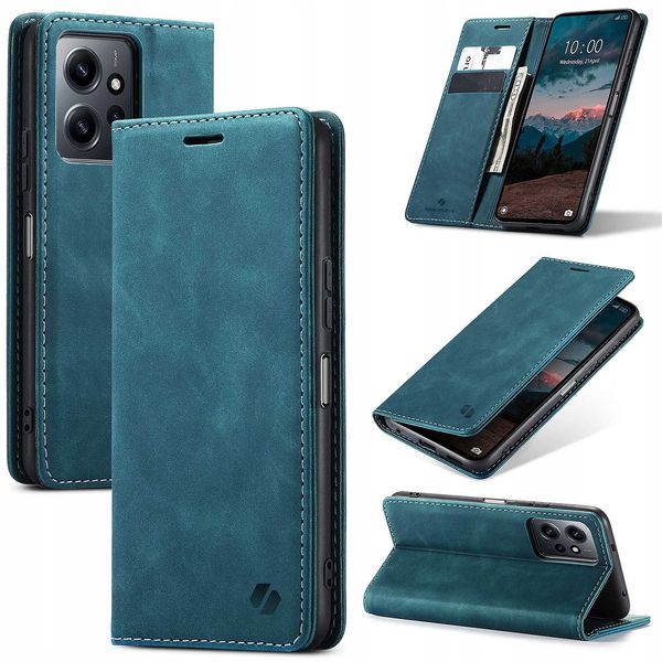 Spacecase Wallet Redmi Note 12 4G Blue zdjęcie 5