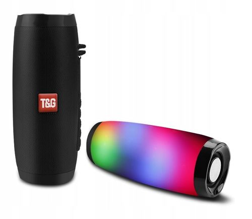 Głośnik Bluetooth BOOMBOX Mobilny USB RADIO LED MP3 Bezprzewodowy Przenośny na Arena.pl