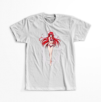 Koszulka Biała Highschool DxD - WYBIERZ KOLOR KOSZULKI I FASON Damska S