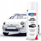 farba biały połysk lakier akrylowy spray aerozol 500ml e-lakiernik