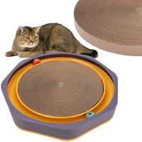 Zestaw drapak z DODATKOWYM wymiennym wkładem dla KOTA ekologiczny TEKTUROWY