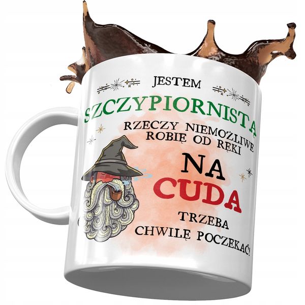 Kubek Dla Szczypiornisty Jestem Szczypiornistą Z Nadrukiem Ze Zdjęciem zdjęcie 1