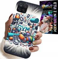 ETUI DO SAMSUNG GALAXY A22 5G - SIŁOWNIA GYM FITNESS SPORT CASE + SZKŁO