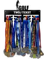 Wieszak na medale GOLF twoje imię dowolny tekst 303.1
