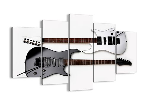 Obraz Na Płótnie - Gitara Muzyka  - 150X100 Cm - Ea150X100-0369 na Arena.pl
