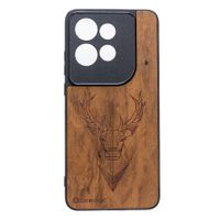 Drewniane Etui Bewood do Motorola Edge 50 Neo JELEŃ IMBUIA