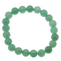 Bransoletka 18 cm - Awenturyn kulki 8,5mm