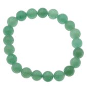 Bransoletka 18 cm - Awenturyn kulki 8,5mm