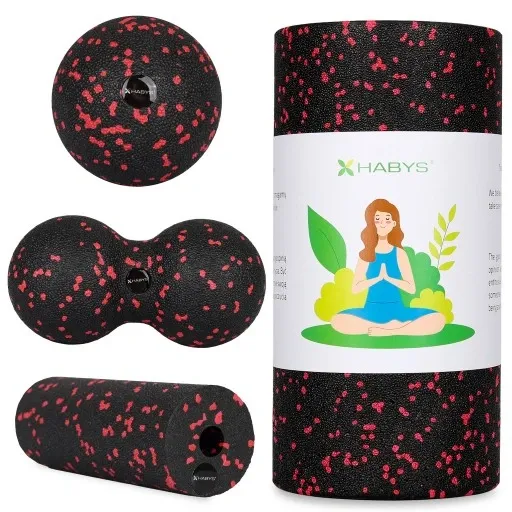 ZESTAW EPP WAŁEK ROLLER DO MASAŻU 4w1 DUOBALL zdjęcie 1