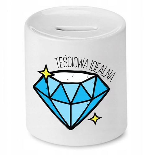 Skarbonka Dla Teściowej Idealna Prezent Z Nadrukiem Ze Zdjęciem na Arena.pl