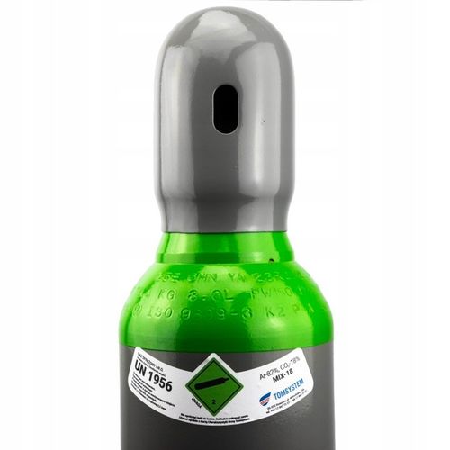 ZESTAW MIGOMAT – MIX BUTLA PEŁNA 8L ARGON/CO2 (150 BAR) AKCESORIA RĘKAWICE na Arena.pl