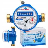 WODOMIERZ LICZNIK WODY ZIMNEJ ANTYMAGNETYCZNY ZW. 1/2 " Q3 -2.5 m3