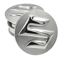 SUZUKI DEKIELKI na felgi zaślepki felg KAPSLE kołpaczki SUZUKI 54mm 4szt.