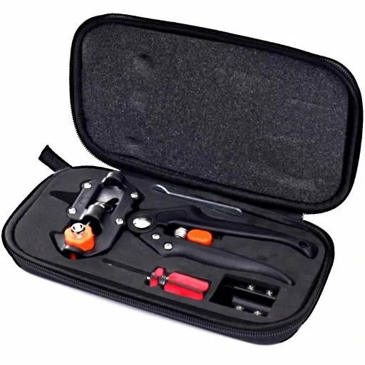 SEKATOR DO SZCZEPIENIA DRZEW I KRZEWÓW ETUI 3 MATRYCE x2 TAŚMA DO SZCZEPIEŃ zdjęcie 9