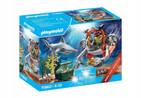 Playmobil Poszukiwania skarbu łodzią podwodną zestaw Figurki Action Heroes