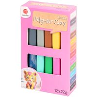 Polimerowa glinka do pieczenia DécoTime 12 x 22 gramów