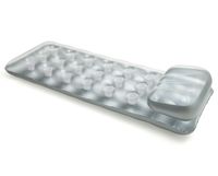 Materac z poduszką srebrny 188x71 cm INTEX 58894