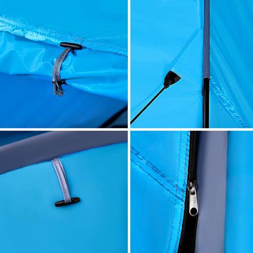 Namiot Turystyczny Kempingowy 4 Osobowy Wodoodporny Tropik Dwa Wejścia na Arena.pl