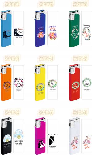 Zapalniczka gazowa z nadrukiem uv prezent twój napis na dzień taty ojca na Arena.pl