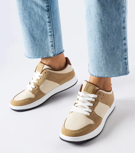 Beżowe sneakersy Jacqueline 37 na Arena.pl