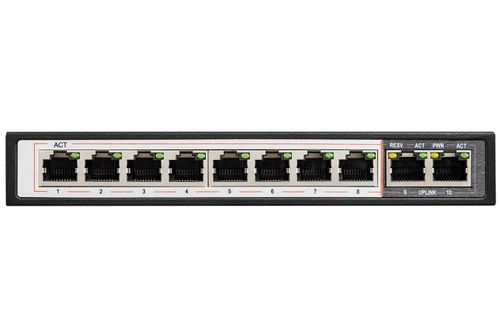 Switch PoE dla 8 kamer IP BCS-B-SP0802 8xPoE+ 96W na Arena.pl