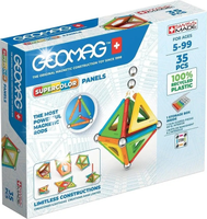 GEOMAG SUPERCOLOR Klocki MAGNETYCZNE 35 el. ZESTAW
