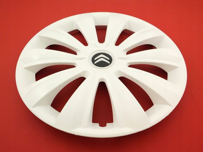 KOŁPAKI 16'' CITROEN Nemo Berlingo C3 C6 BIAŁE DLB zdjęcie 3